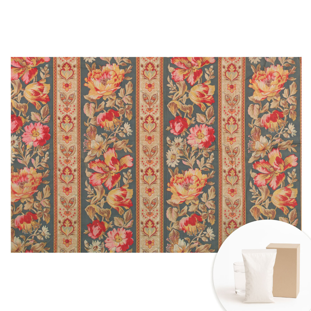 Papier peint intissé à motif floral classique