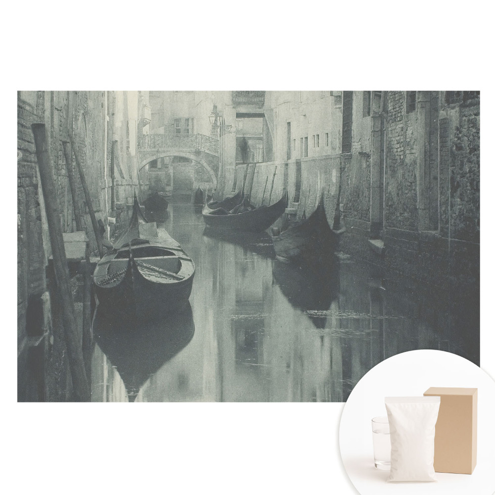 Papier peint photo intissé Paix et harmonie dans un charmant canal