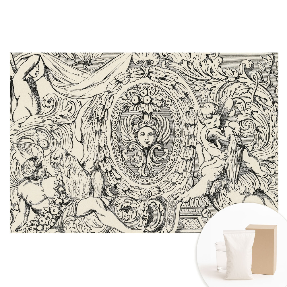 Papier peint photo sur tissu non tissé Motifs ornementaux classiques