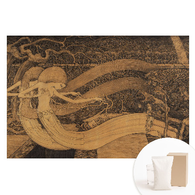 Papier peint photo sur tissu non tissé Art nouveau mystique, nature énigmatique