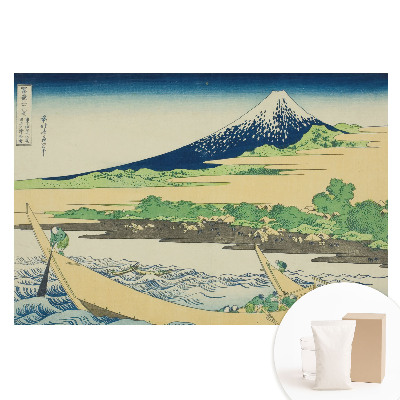 Papier peint photo imprimé sur tissu non tissé Panorama atmosphérique avec des bateaux