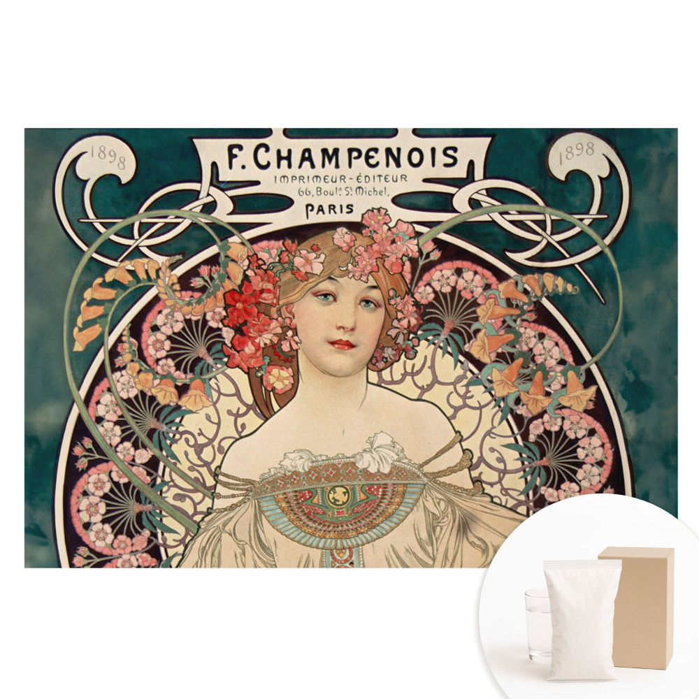 Papier peint photographique intissé Élégance stylée dans une ambiance rétro