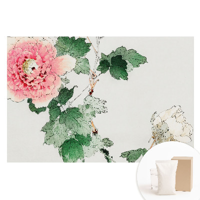 Papier peint intissé Harmonie fleurs délicates classiques