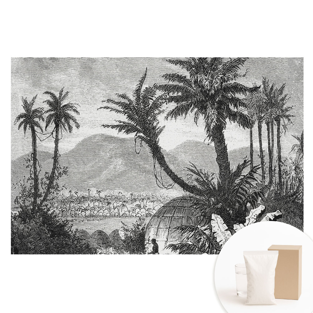 Papier peint photo sur tissu non tissé Paysage tropical exotique