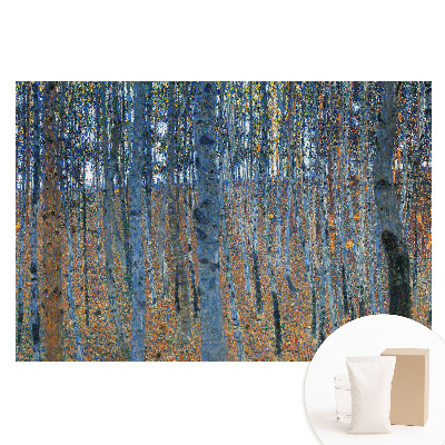Papier peint intissé Mysticisme du bouleau impressionnisme
