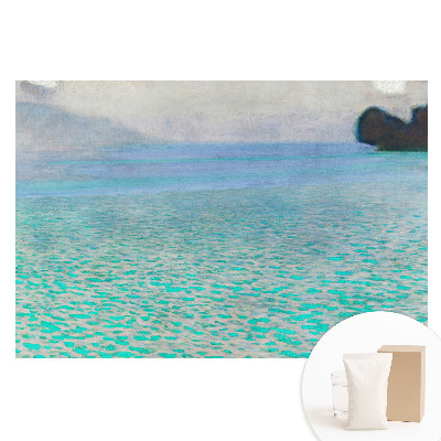 Papier peint photo grand format paysage marin impressionniste et paisible