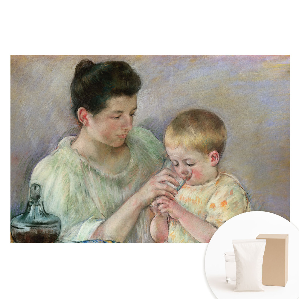 Papier peint photo imprimé sur tissu non tissé Scène familiale intime