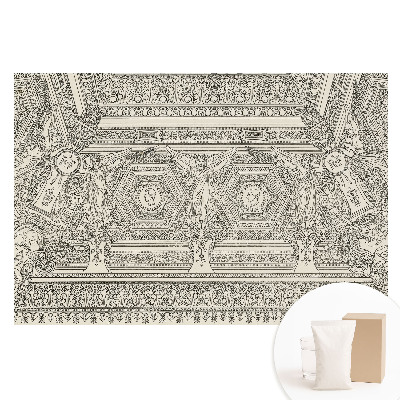 Papier peint photographique intissé Un ornement classique plein de détails