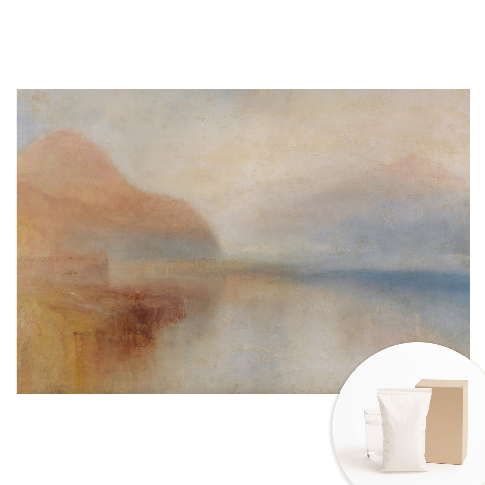 Papier peint intissé imprimé Un paysage de paix romantique