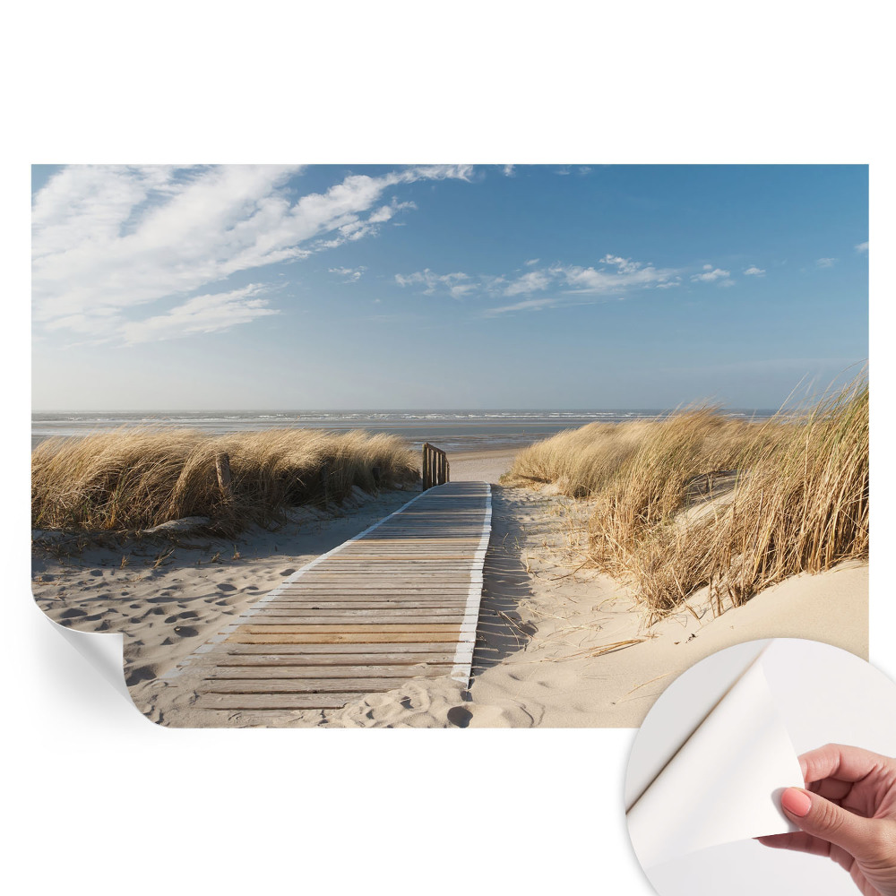 Papier peint autocollant pour le salon Chemin de la mer