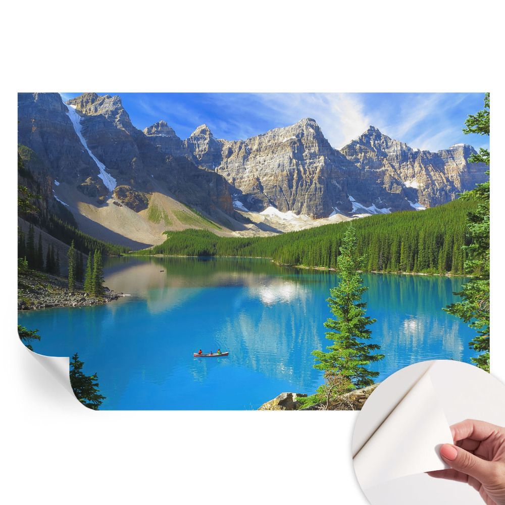 Fresque murale autocollante Lac de montagne