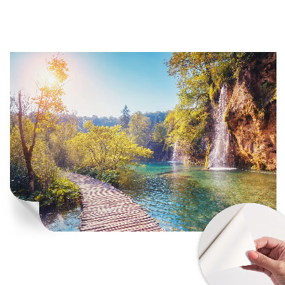 Papier peint autocollant pour le salon paysage naturel