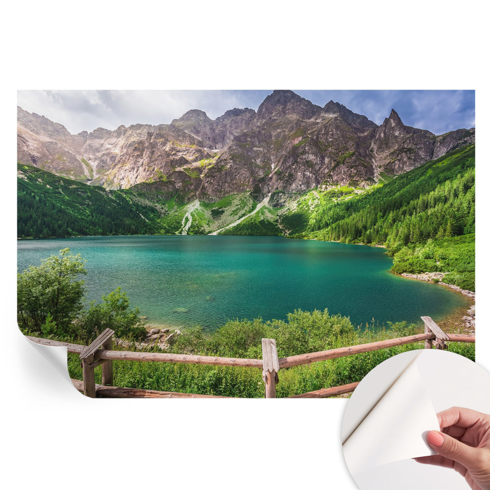 Papier peint photographique autocollant paysage de montagne