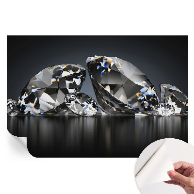 Papier peint photo autocollant pour la chambre Beauté cristalline