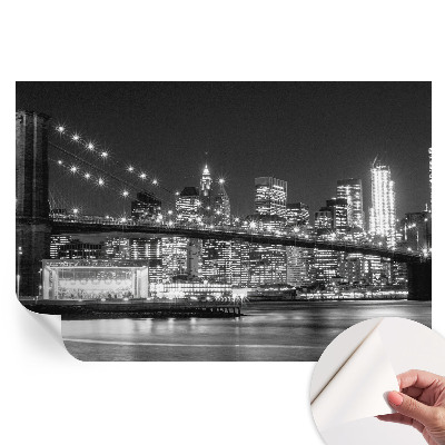 Papier peint autocollant pour le salon Panorama nocturne