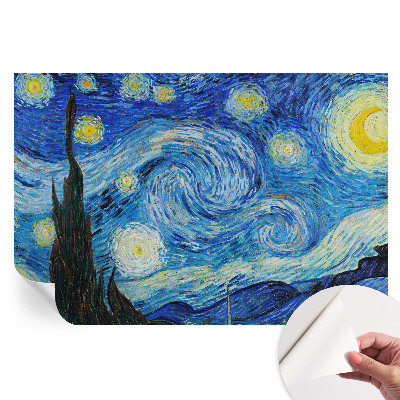 Papier peint photo autocollant ciel nocturne pour chambre