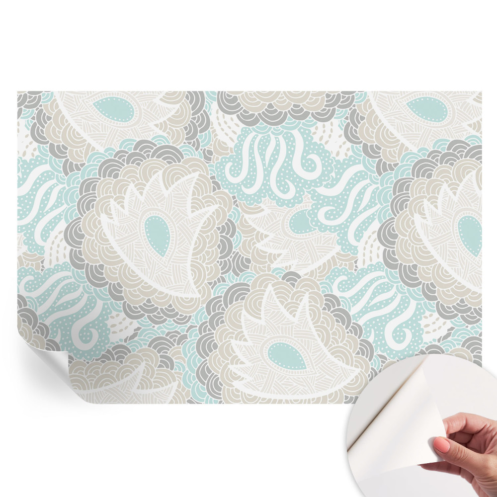 Fresque murale autocollante Motifs abstraits