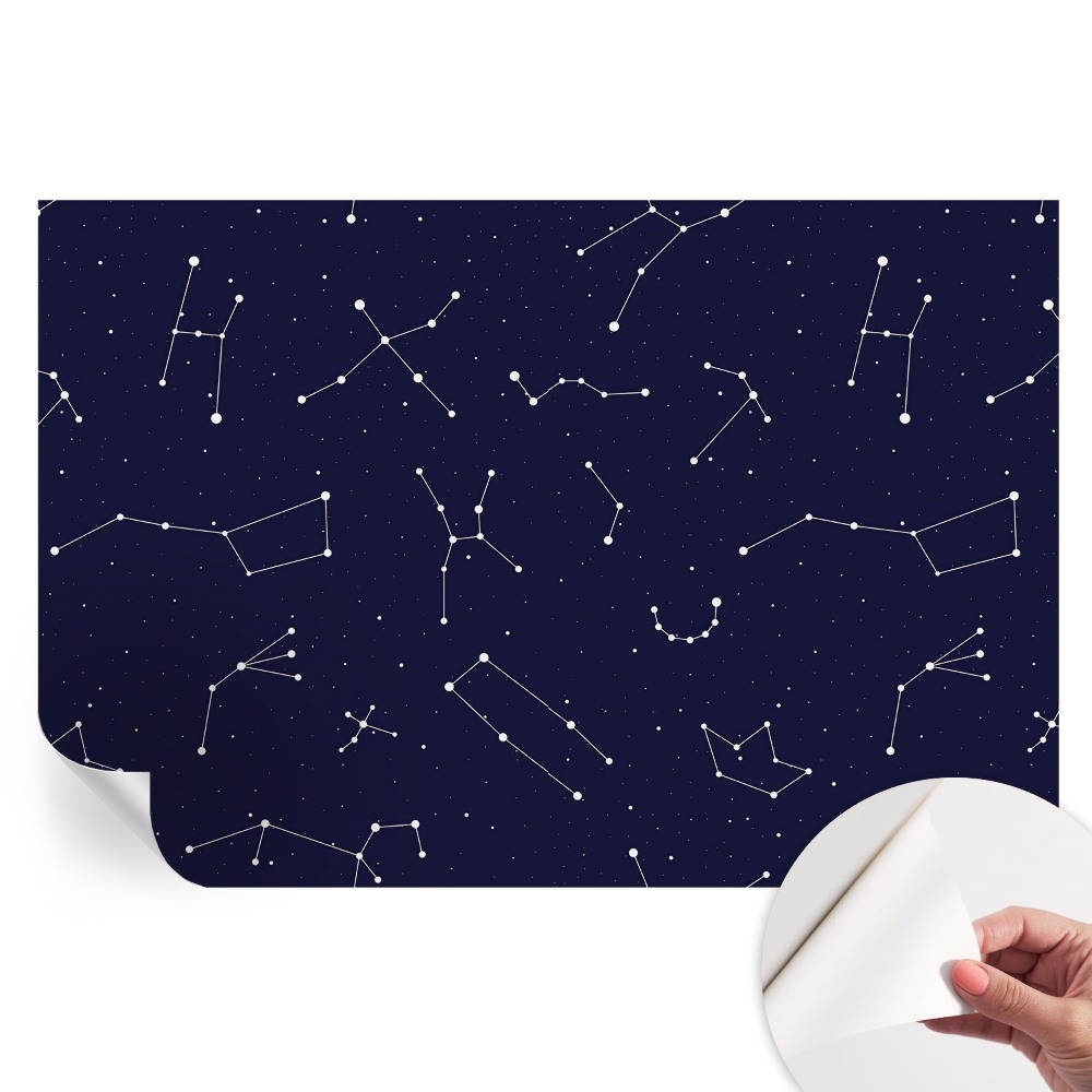 Papier peint photo autocollant pour la chambre Astro Sky