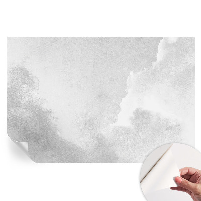 Fresque murale autocollante Nuages ​​subtils