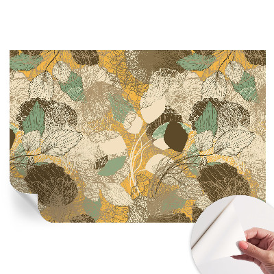 Papier peint autocollant pour salon La beauté des plantes