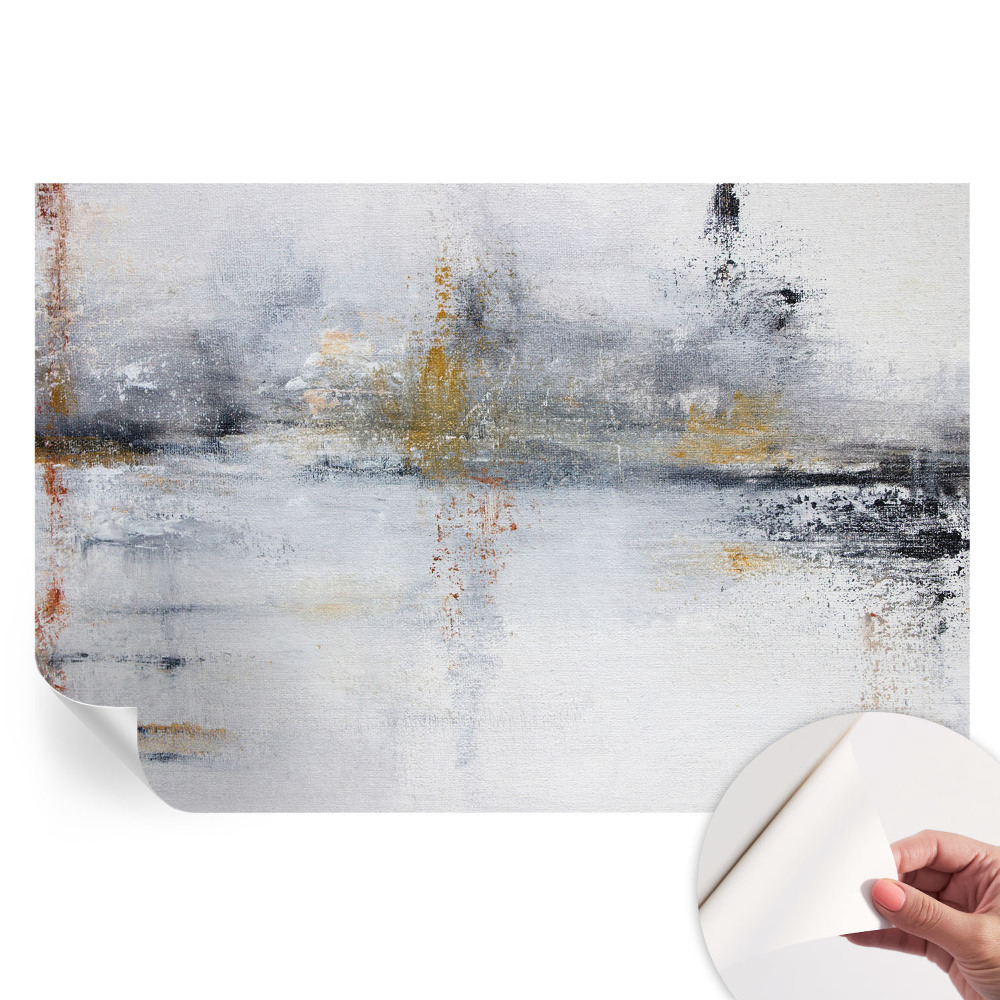 Papier peint photo moderne pour salon abstraction harmonieuse