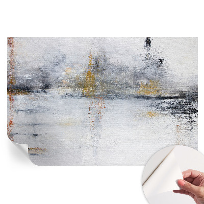 Papier peint photo moderne pour salon abstraction harmonieuse
