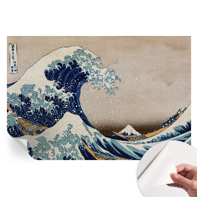 Papier peint photo autocollant pour la chambre Vague dramatique