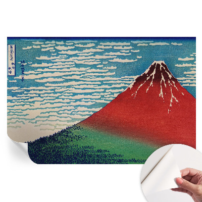 Papier peint photo autocollant Montagne Rouge