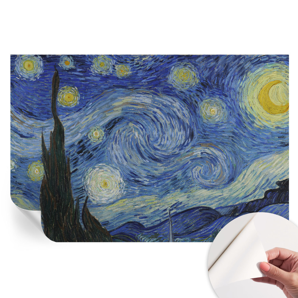 Papier peint photo moderne Vortex nocturne pour salon