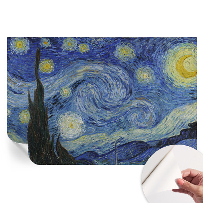 Papier peint photo moderne Vortex nocturne pour salon