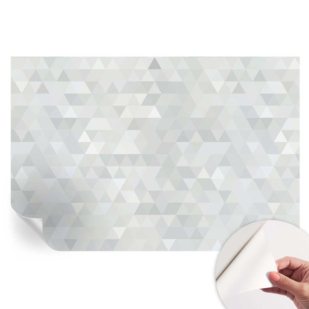 Papier peint autocollant pour le salon Motif gris