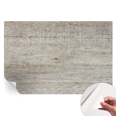 Papier peint photo moderne pour le salon anneaux en bois