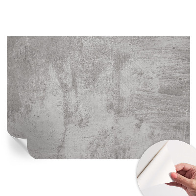 Papier peint autocollant pour le salon Béton brut