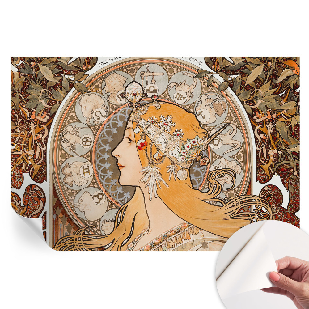 Papier peint photo autocollant pour la chambre Élégance zodiacale