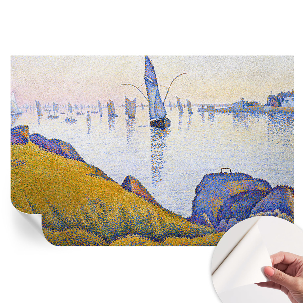 Papier peint autocollant pour le salon Reflet de la voile
