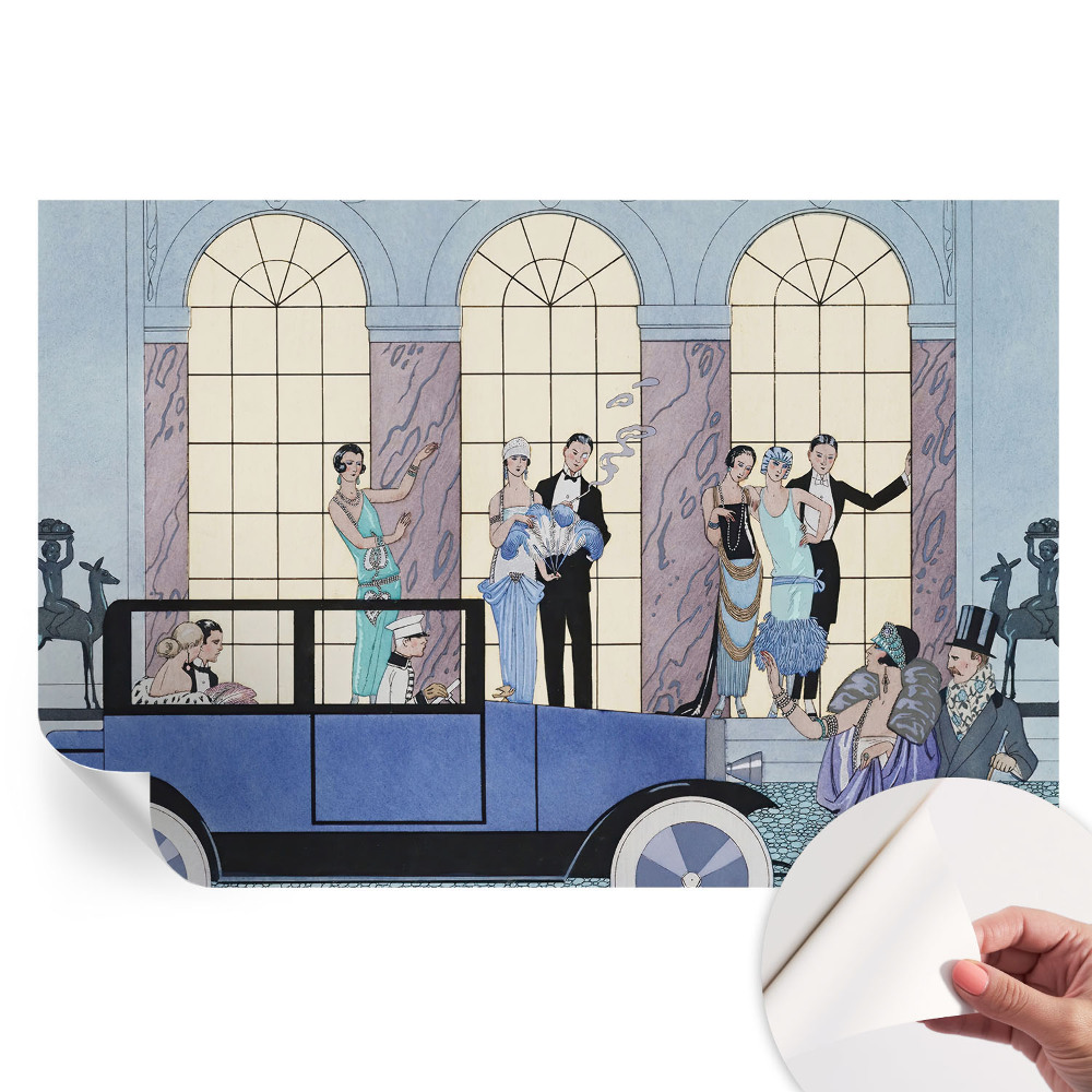 Papier peint photographique autocollant Art déco