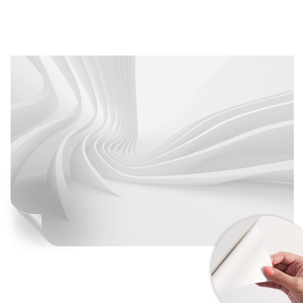 Papier peint photographique autocollant Lignes de fluide