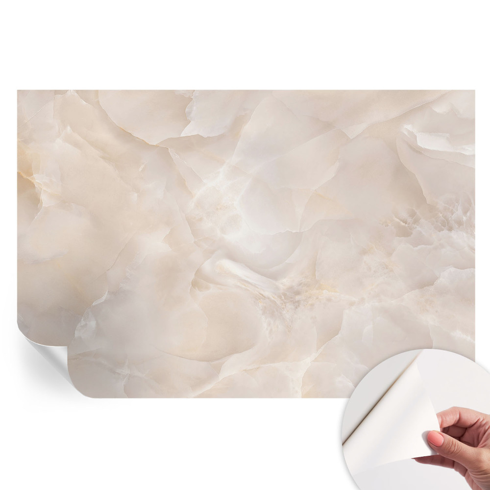 Papier peint photographique autocollant Marbre délicat