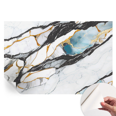 Papier peint photo moderne pour le salon Marbre élégant