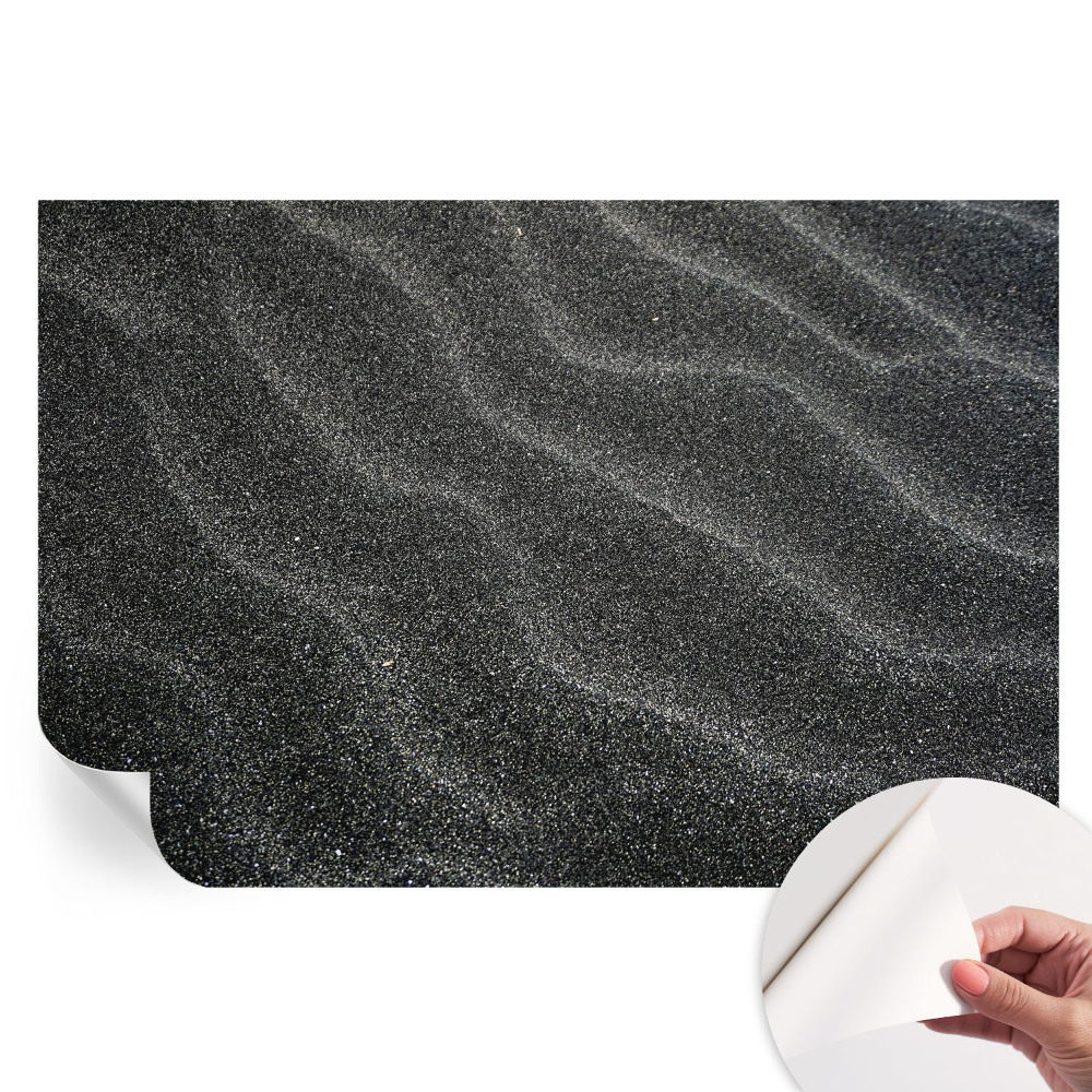 Papier peint photographique autocollant vagues de sable