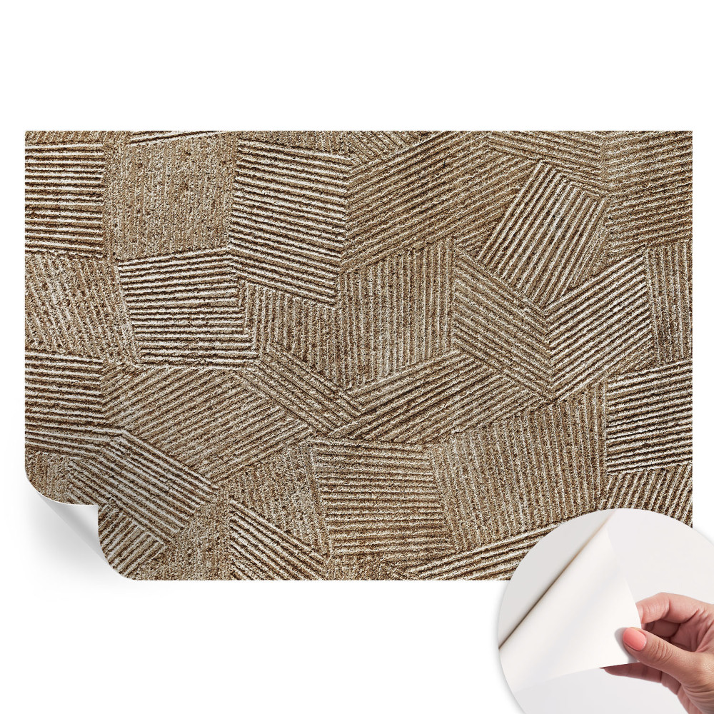 Fresque murale autocollante Lignes structurelles