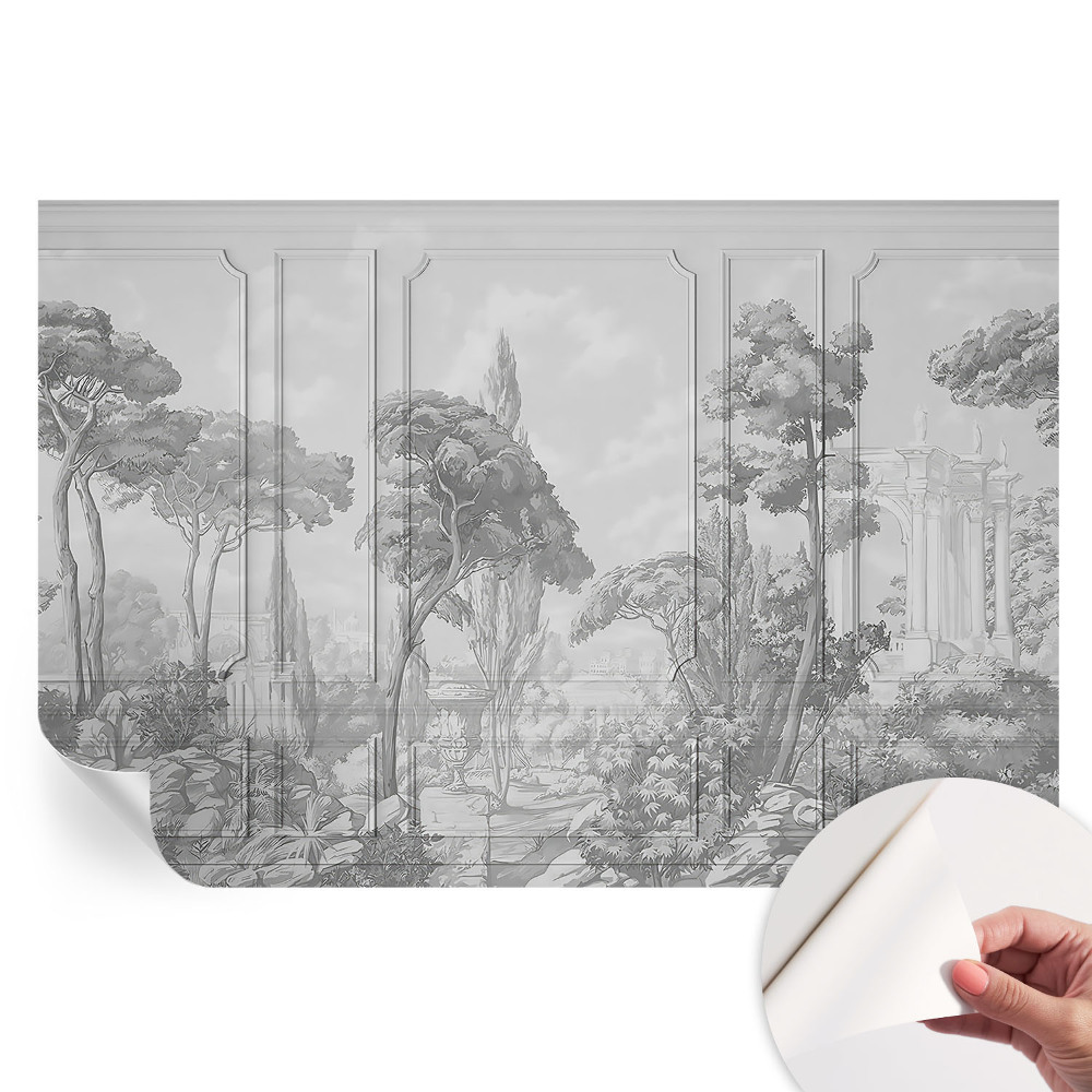 Papier peint photo autocollant pour la chambre nature atmosphérique