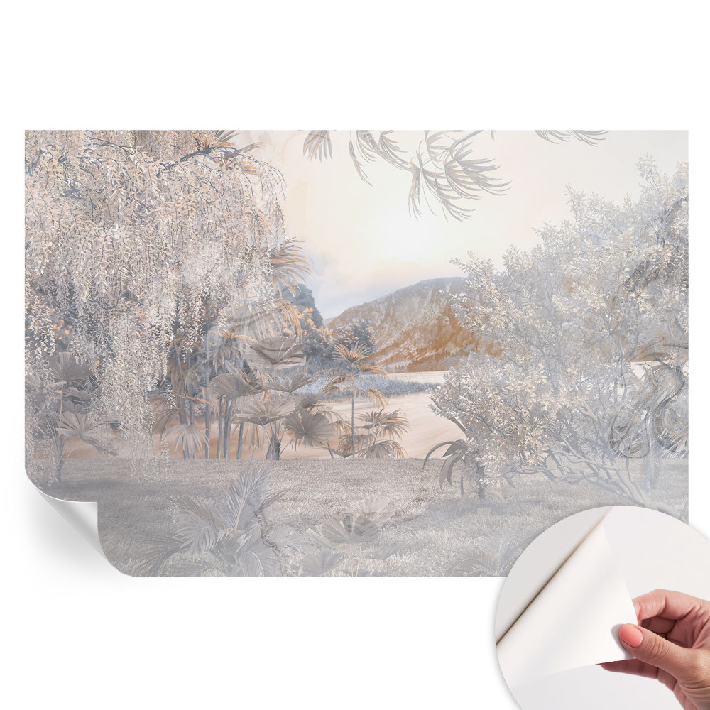 Papier peint photo moderne pour le salon La nature de la subtilité