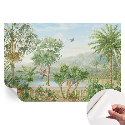 Papier peint photo moderne pour le salon Paysage exotique