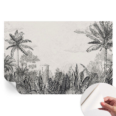 Papier peint photo autocollant pour la chambre Paysages tropicaux