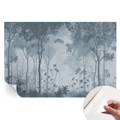Papier peint photo moderne pour le salon Mysticisme de la forêt