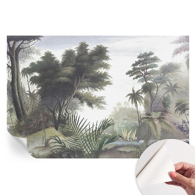 Fresque murale autocollante Paysage exotique