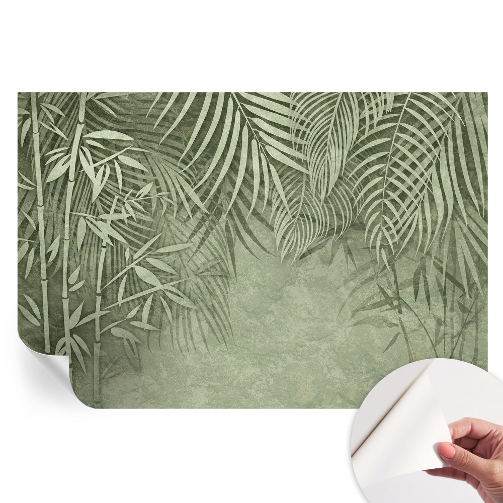 Papier peint photographique autocollant Paradis de bambou