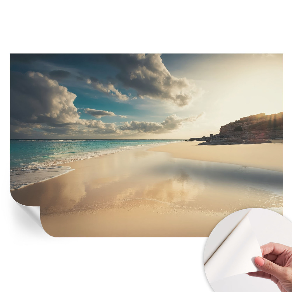 Papier peint photographique autocollant Côte ensoleillée