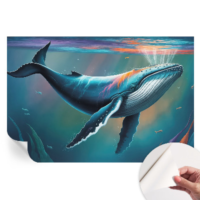 Fresque murale autocollante Géant des mers